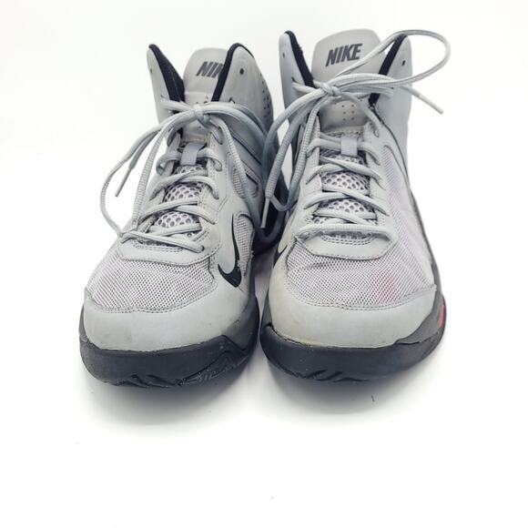 Nike Dual Fusion Stadium Gray Black Red Anthracite 536367-004 men's size 10 - Picture 7 of 9